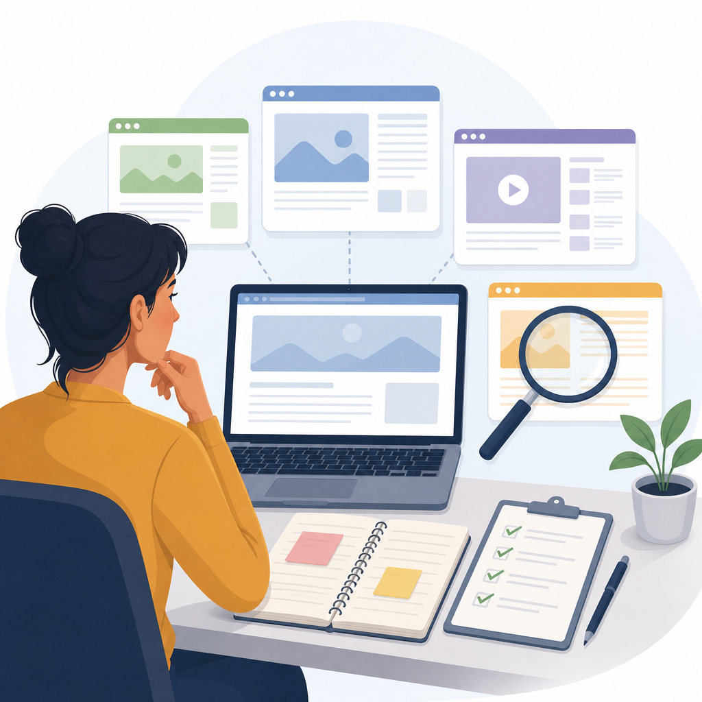 Cara Membandingkan Beberapa Sumber Online dengan Catatan Sederhana