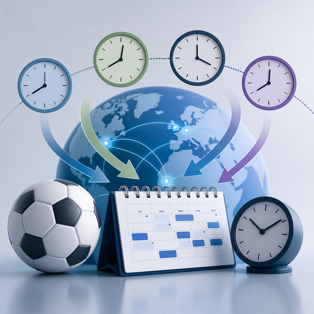 Cara Mengonversi Zona Waktu Jadwal Sepak Bola agar Tidak Salah Jam