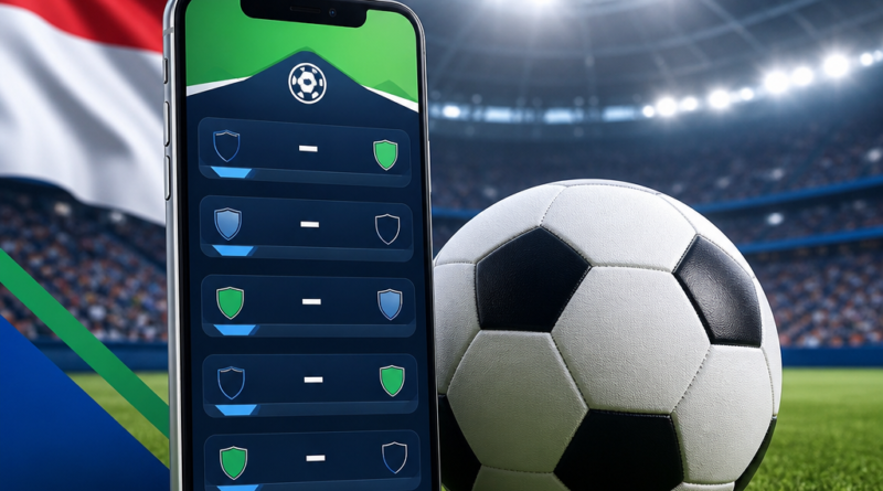 Ilustrasi GOBI88 Bola tentang membaca jadwal dan berita sepak bola secara terstruktur