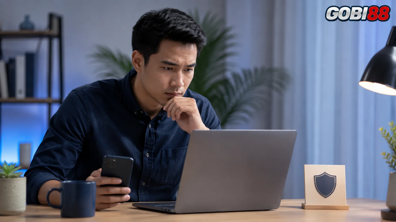 Ilustrasi GOBI88 Link tentang pemeriksaan tautan dan informasi digital secara cermat.