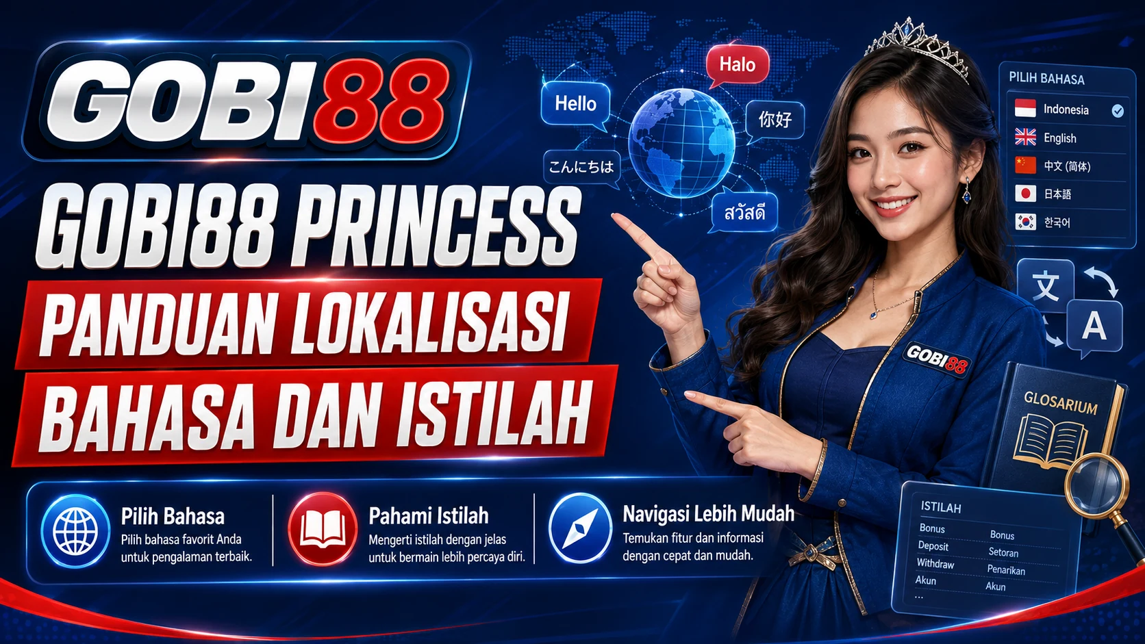 GOBI88 Princess: Panduan Lokalisasi Bahasa dan Istilah