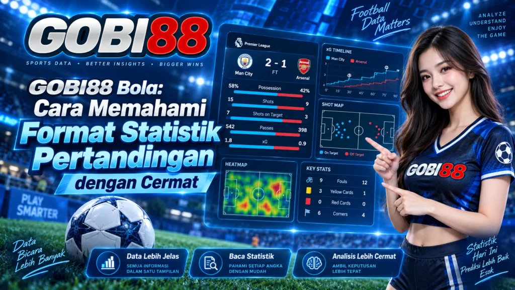 GOBI88 Bola cara memahami format statistik pertandingan dengan cermat
