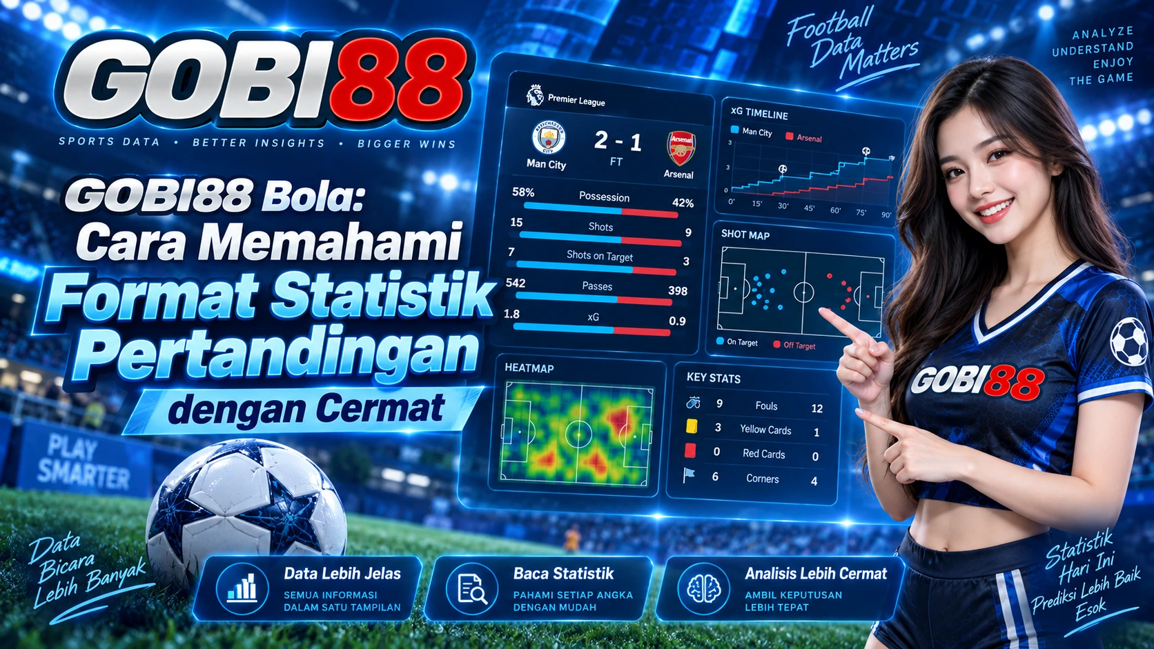 GOBI88 Bola: Cara Memahami Format Statistik Pertandingan dengan Cermat