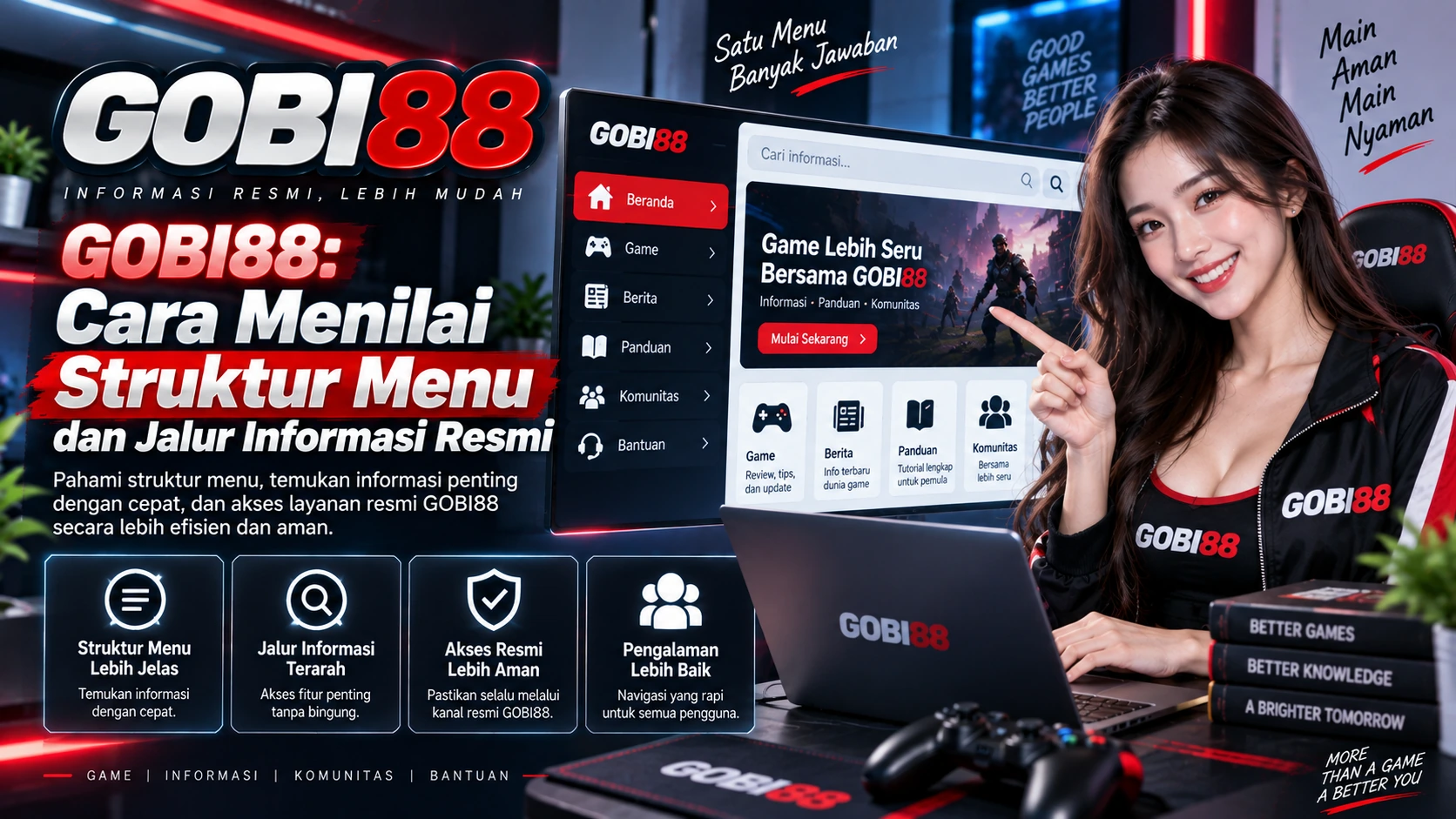 GOBI88: Cara Menilai Struktur Menu dan Jalur Informasi Resmi