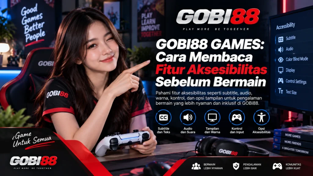 GOBI88 Games cara membaca fitur aksesibilitas sebelum bermain