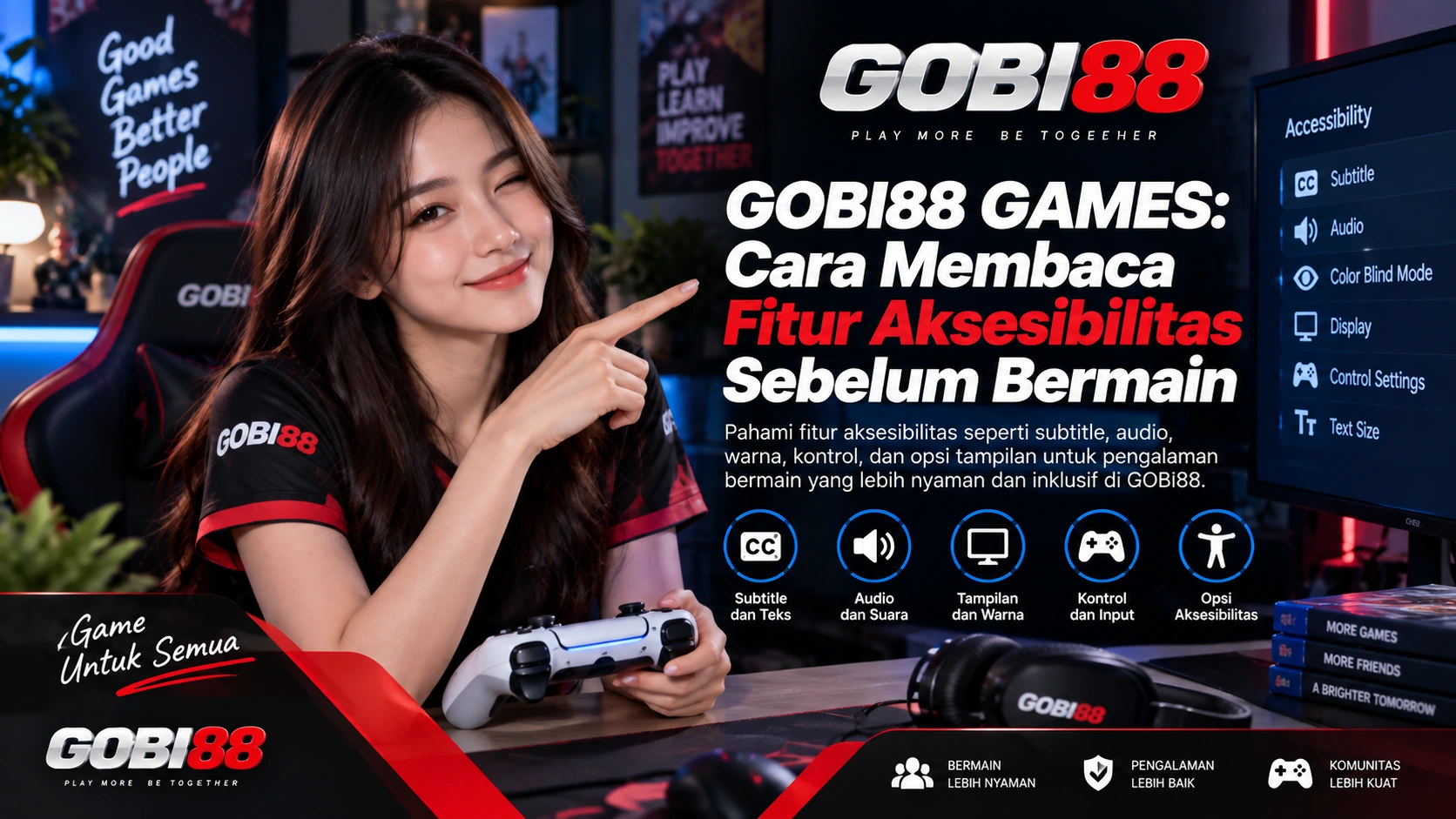 GOBI88 Games: Cara Membaca Fitur Aksesibilitas Sebelum Bermain