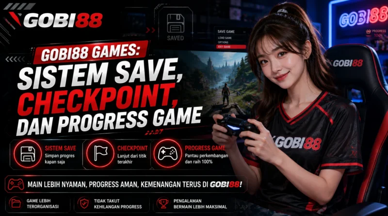 GOBI88 Games sistem save, checkpoint, dan progress game