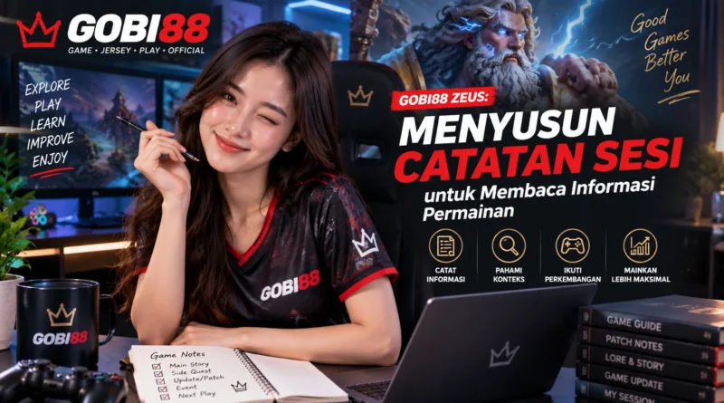 GOBI88 Zeus menyusun catatan sesi untuk membaca informasi permainan