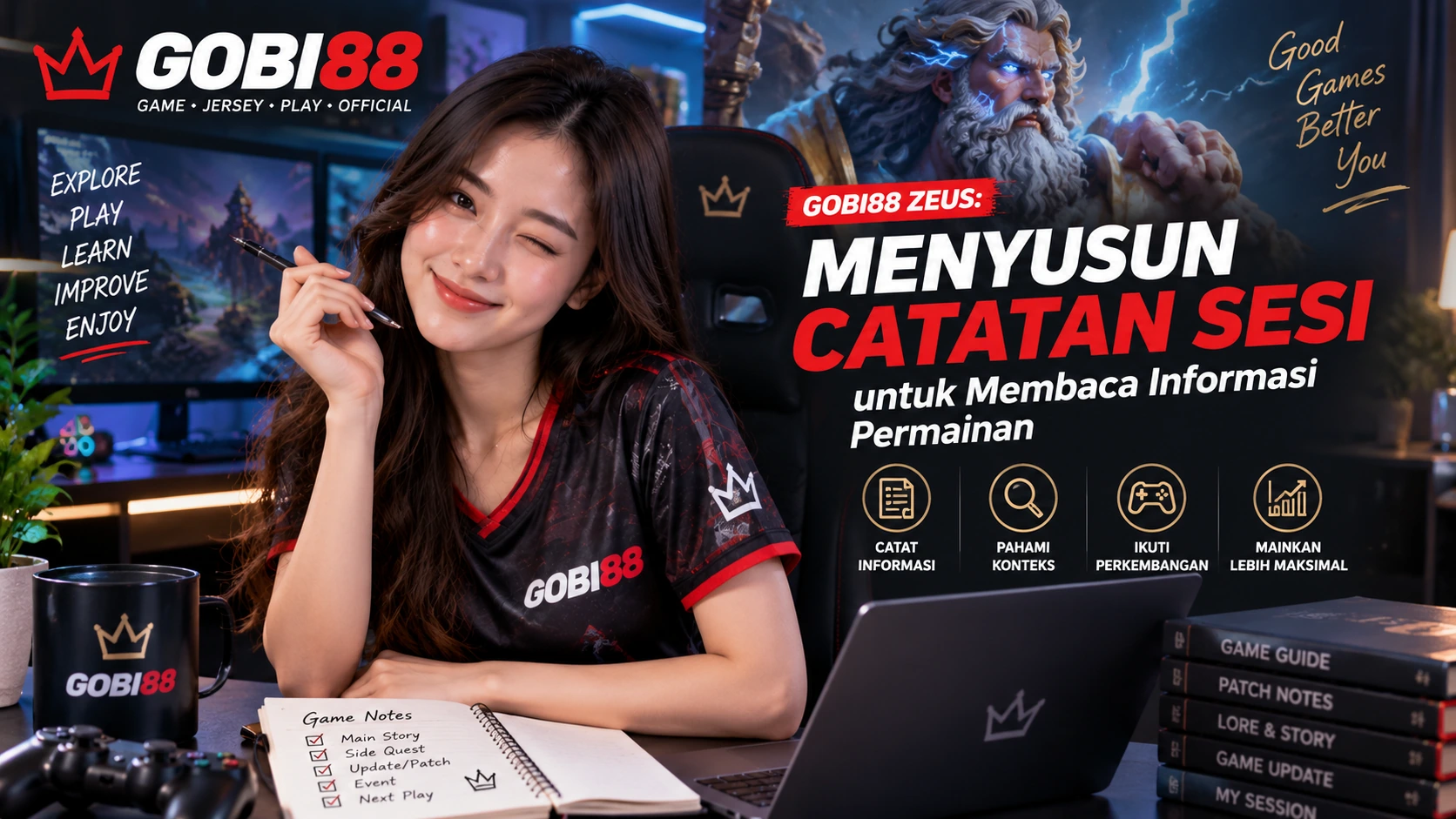 GOBI88 Zeus: Menyusun Catatan Sesi untuk Membaca Informasi Permainan